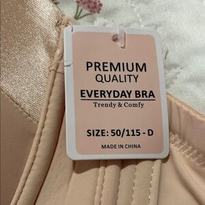 Premium Quality Everyday Bra - Tan